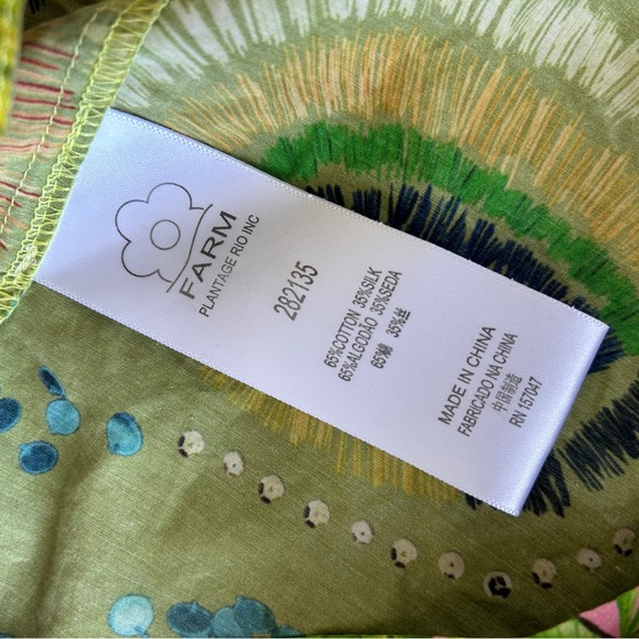 FARM Rio Colorful Birds Mixed Prints Shirt - Picture 5 of 8